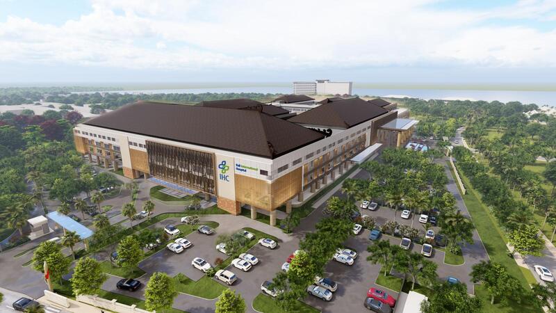 Hasil Akhir Pengecatan Pengecatan Baru Bali International Hospital Tahun 2025 oleh TukangCatBali.com